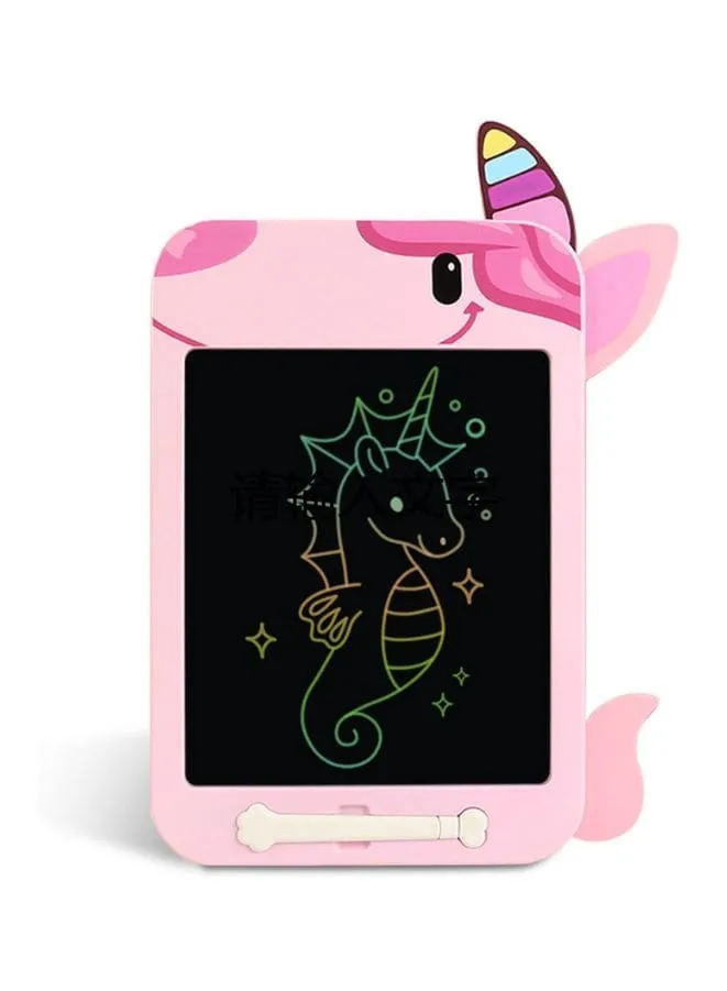 10.5-Inch Unicorn LCD Writing Tablet for Kids |  Ages 3-6 Years | Portable Reusable Doodle Board with One-Button Erase