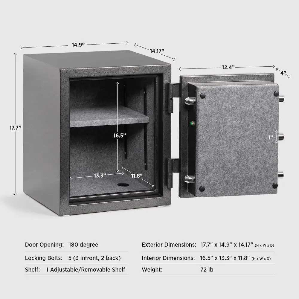 2.16 CUFT Fireproof Safe