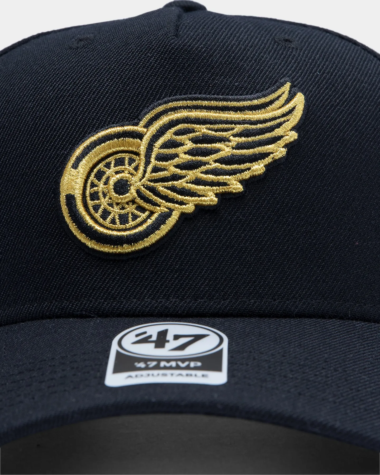 47 Brand Detroit Red Wings MVP DT Snapback Black/Gold