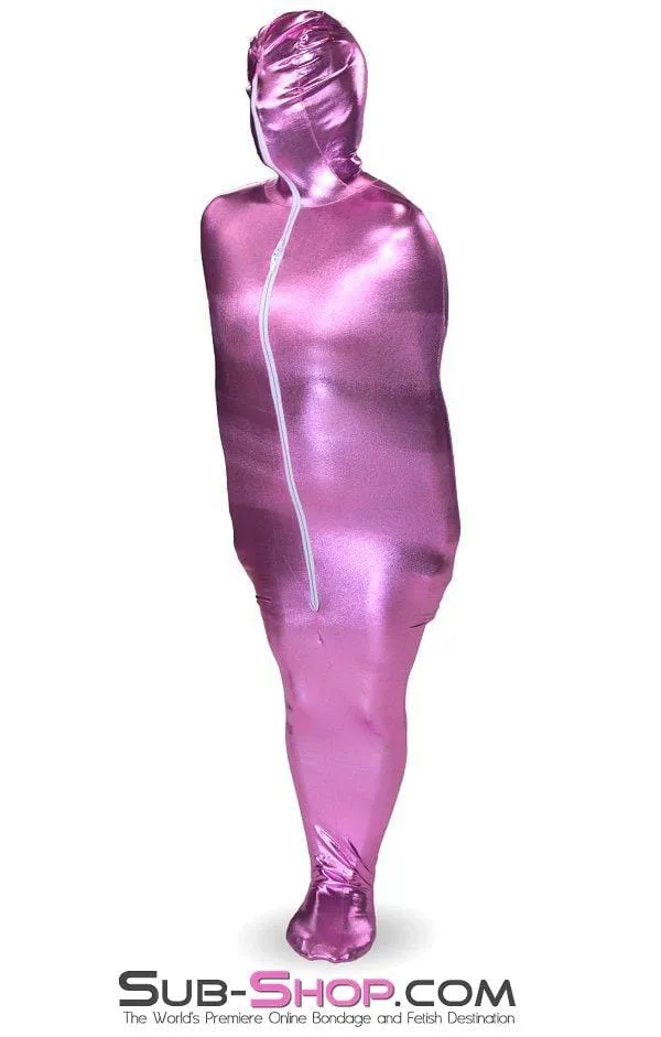 6780RS      Shiny Pink Full Body Bondage Sack - LAST CHANCE - Final Closeout!