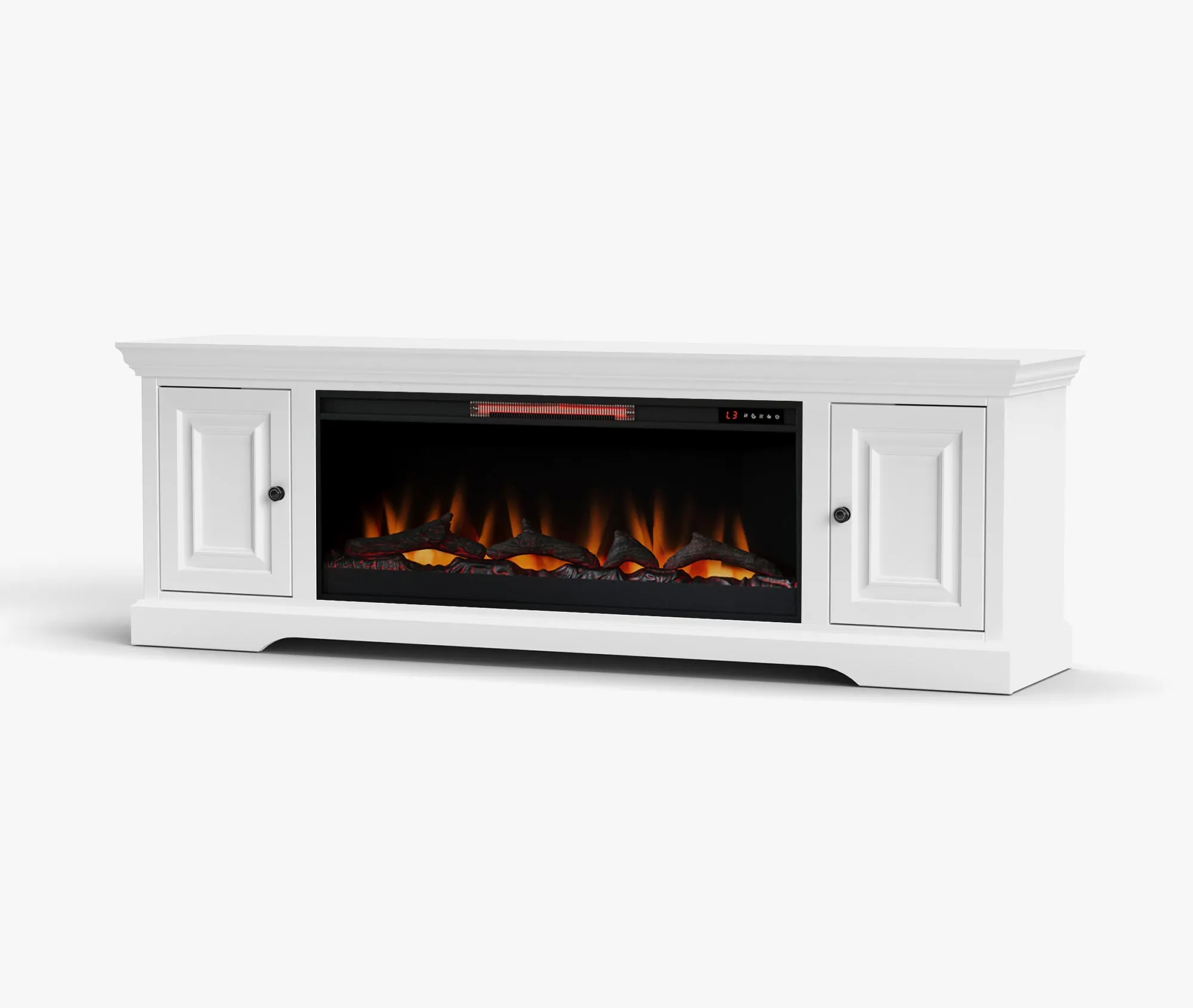 78" Charleston Fireplace TV Stand