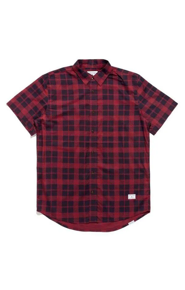 Afends Mens New York - Short Sleeve Shirt