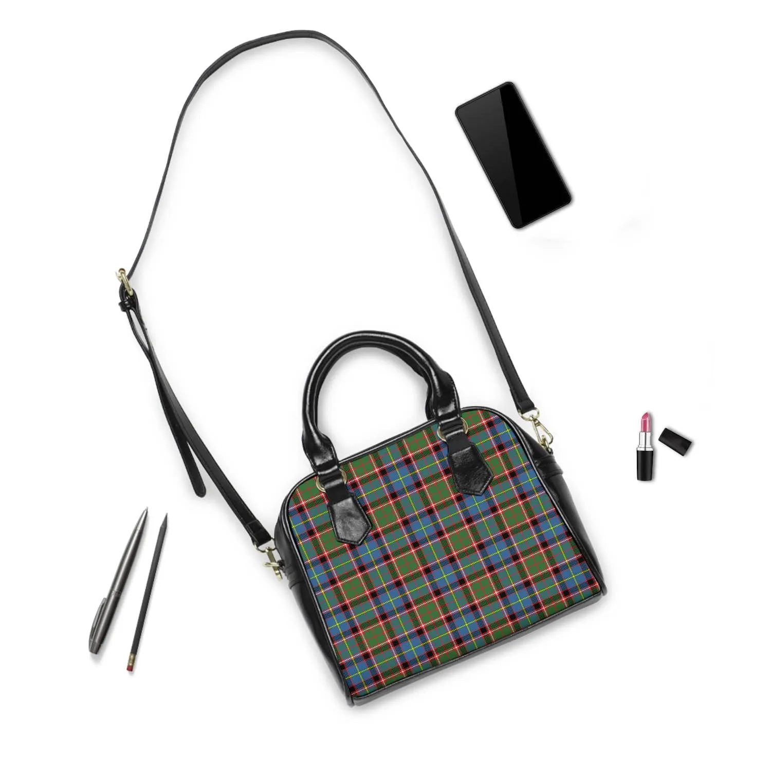 Aikenhead Tartan Shoulder Handbags