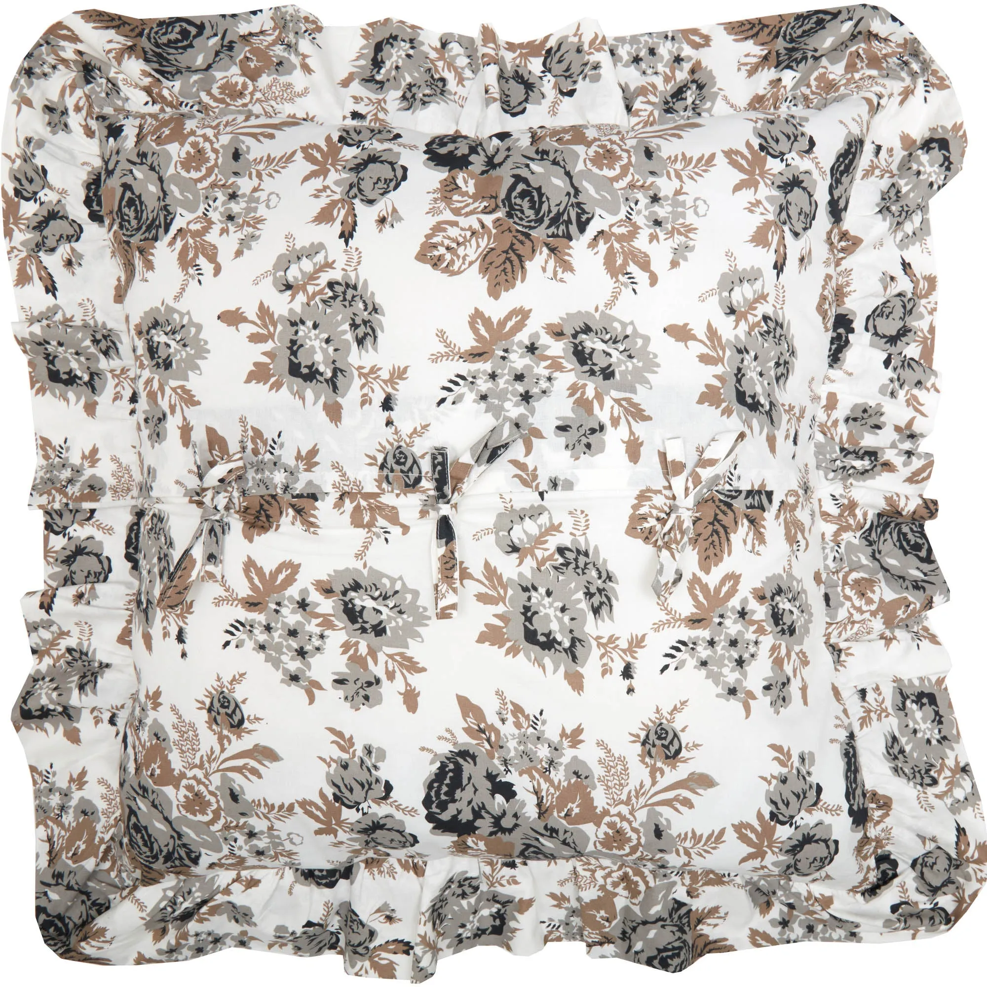 Annie Floral Fabric Euro Sham