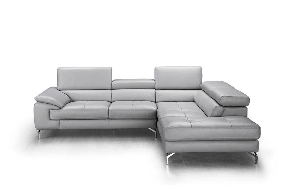 April Premium Leather Sectional Sofa