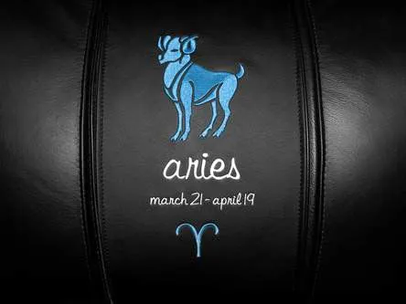 Aries Blue Logo Panel