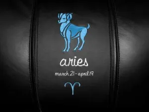 Aries Blue Logo Panel