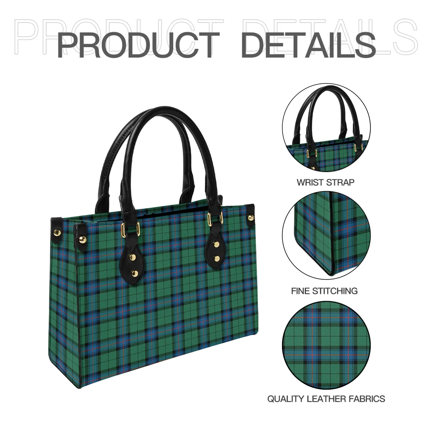 Armstrong Ancient Tartan Leather Bag