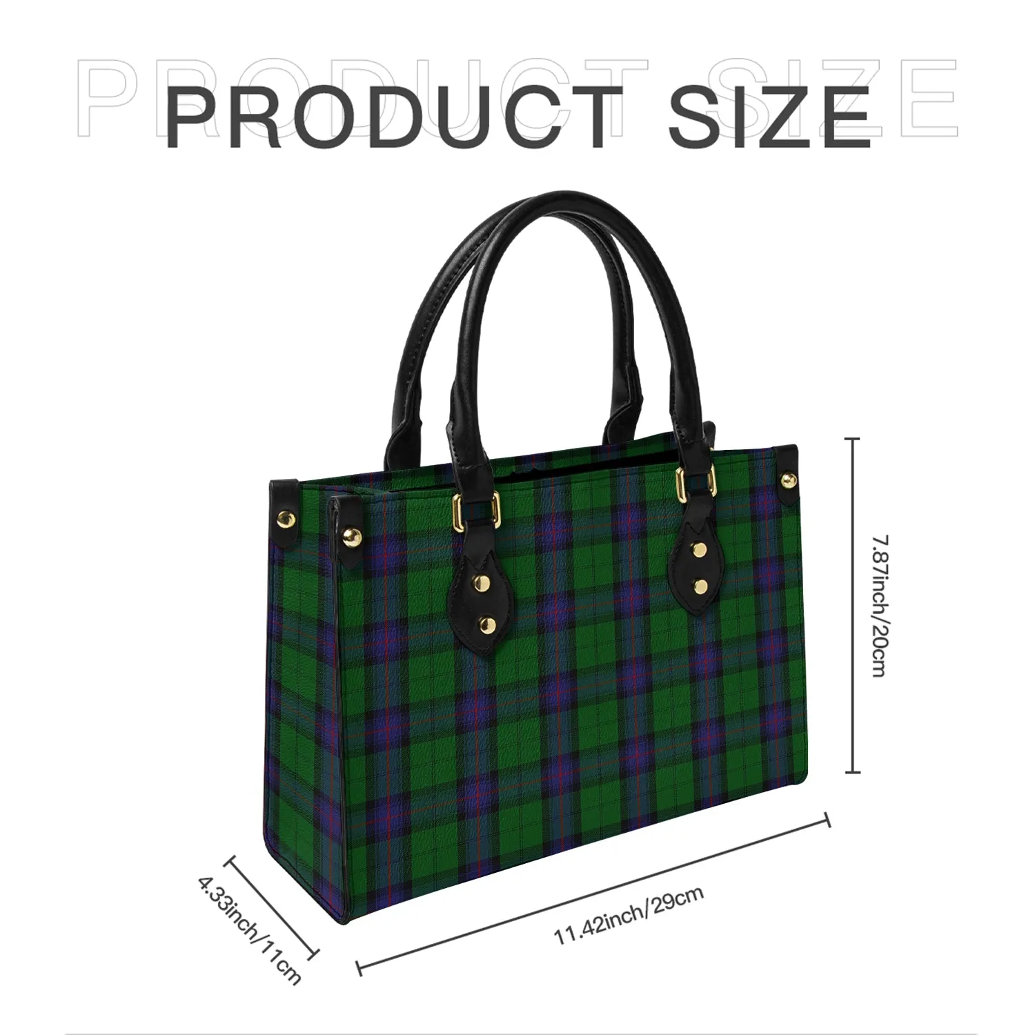 Armstrong Tartan Leather Bag