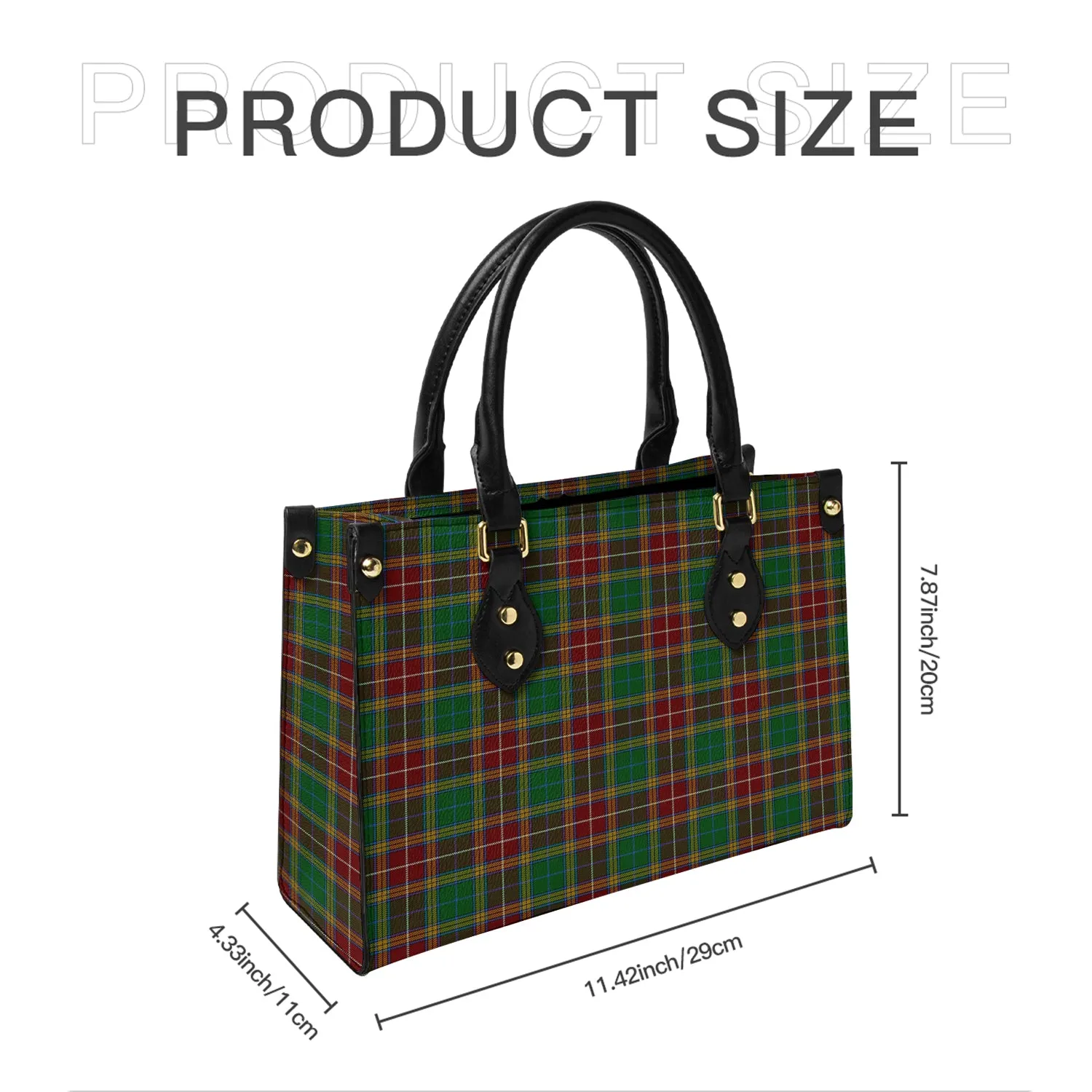 Baxter Tartan Leather Bag