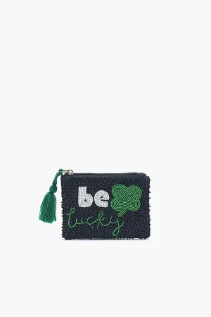 Be Lucky Shamrock Mini Pouch