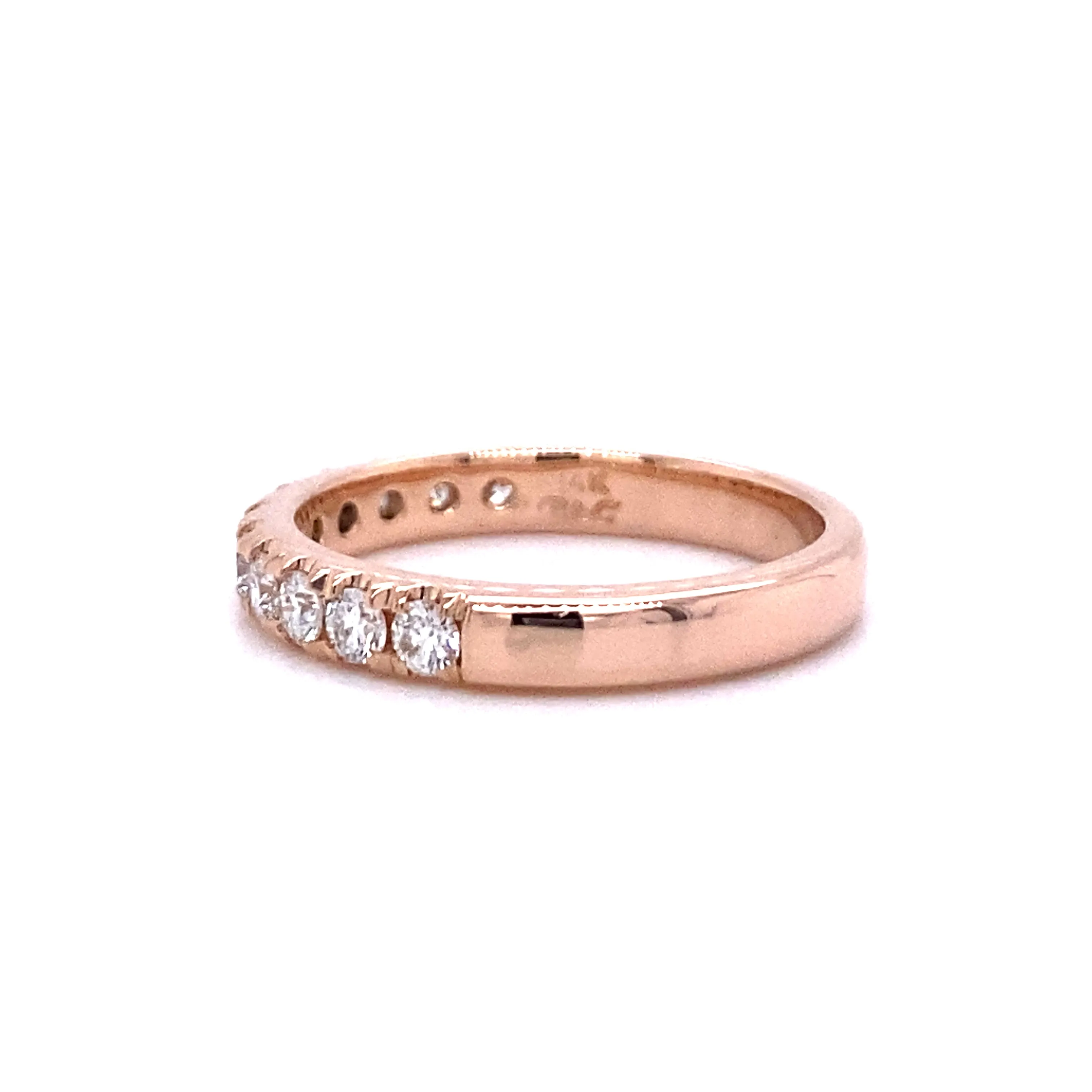 Beeghly & Co. Rose Gold 1/2 CTW Diamond Wedding Band - Lady's BCR-7-50R