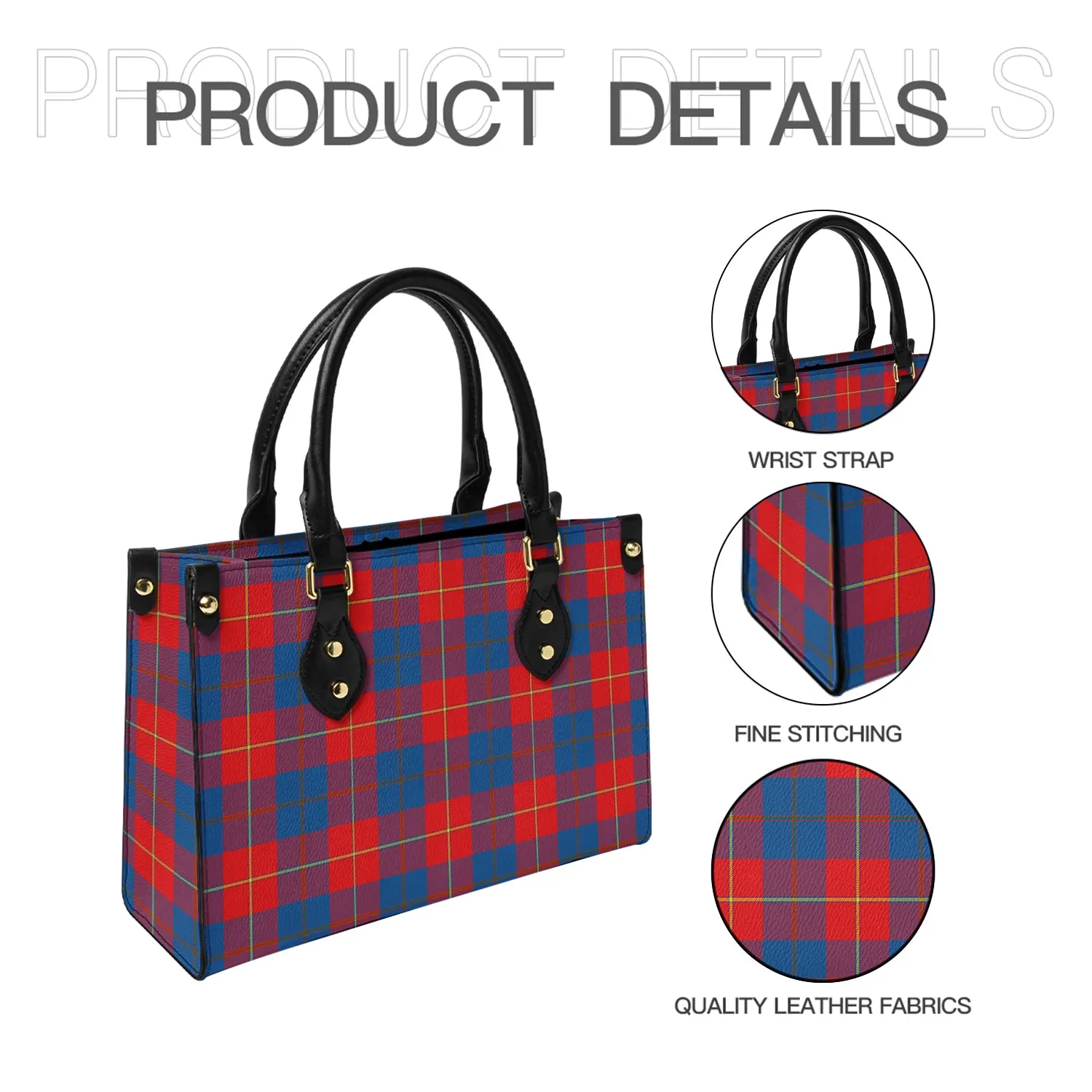 Blane Tartan Leather Bag