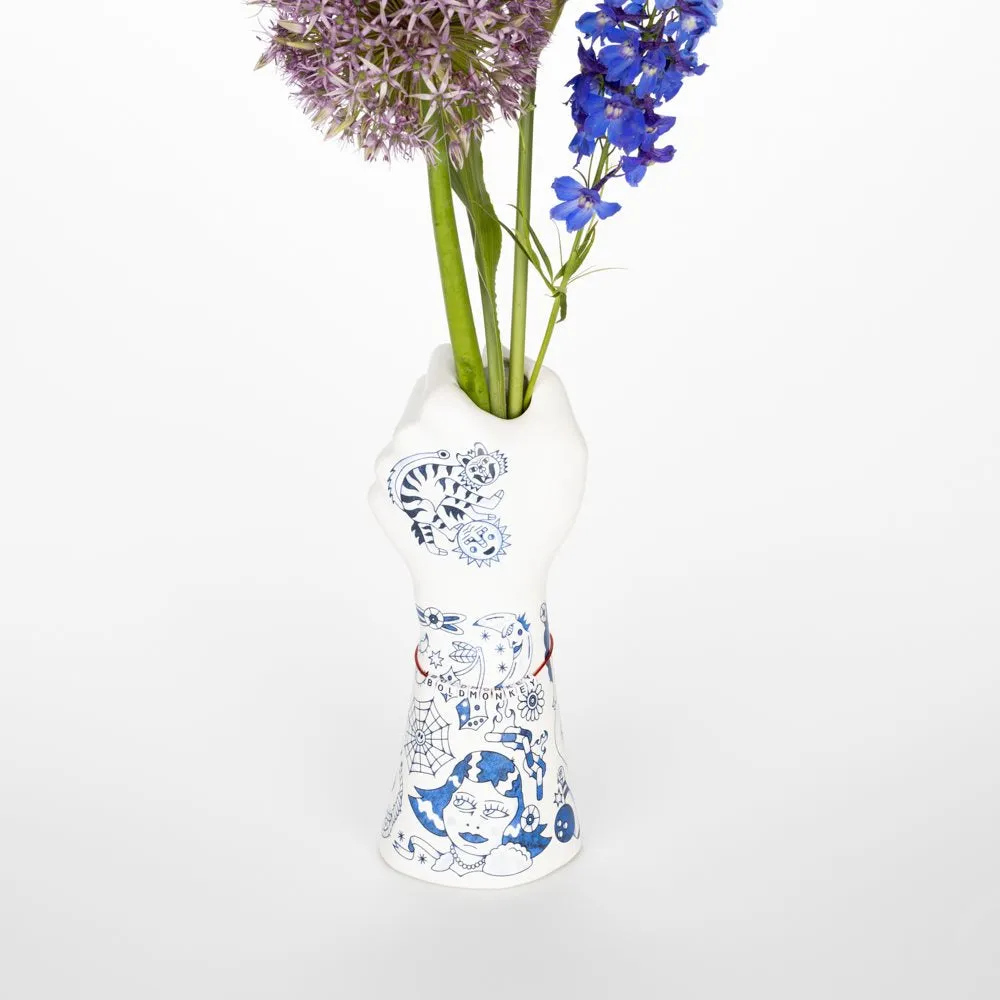 Bold Monkey Liberty Matters Vase – Blue