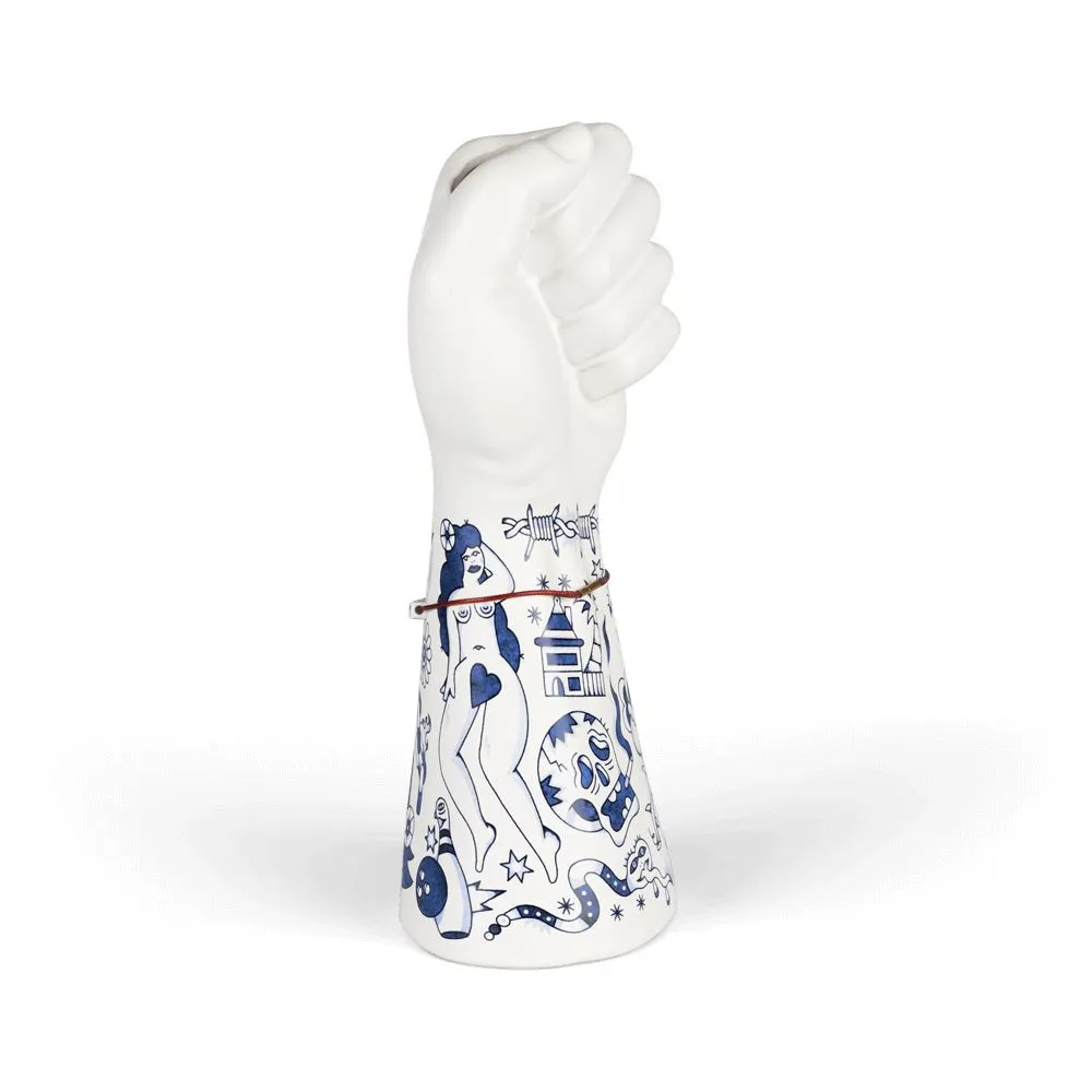 Bold Monkey Liberty Matters Vase – Blue