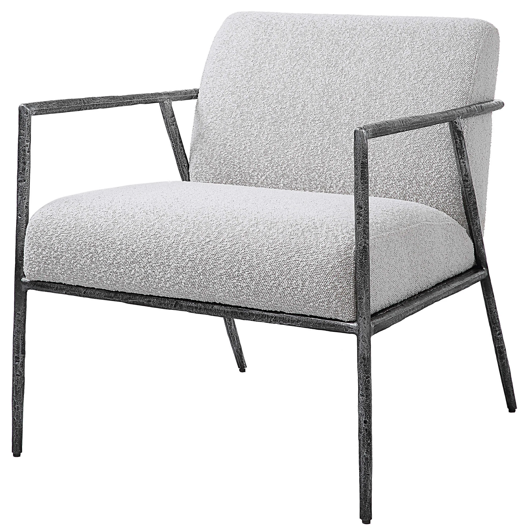 Brisbane Light Gray Accent Chair