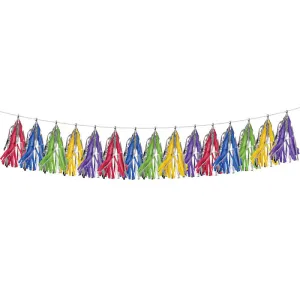 Bulk Primary Color Tassel Garlands (6 per Case)