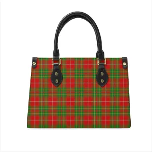 Burnett Tartan Leather Bag