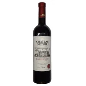 Cabernet semi sweet red wine Chateau Detoili 0.75L