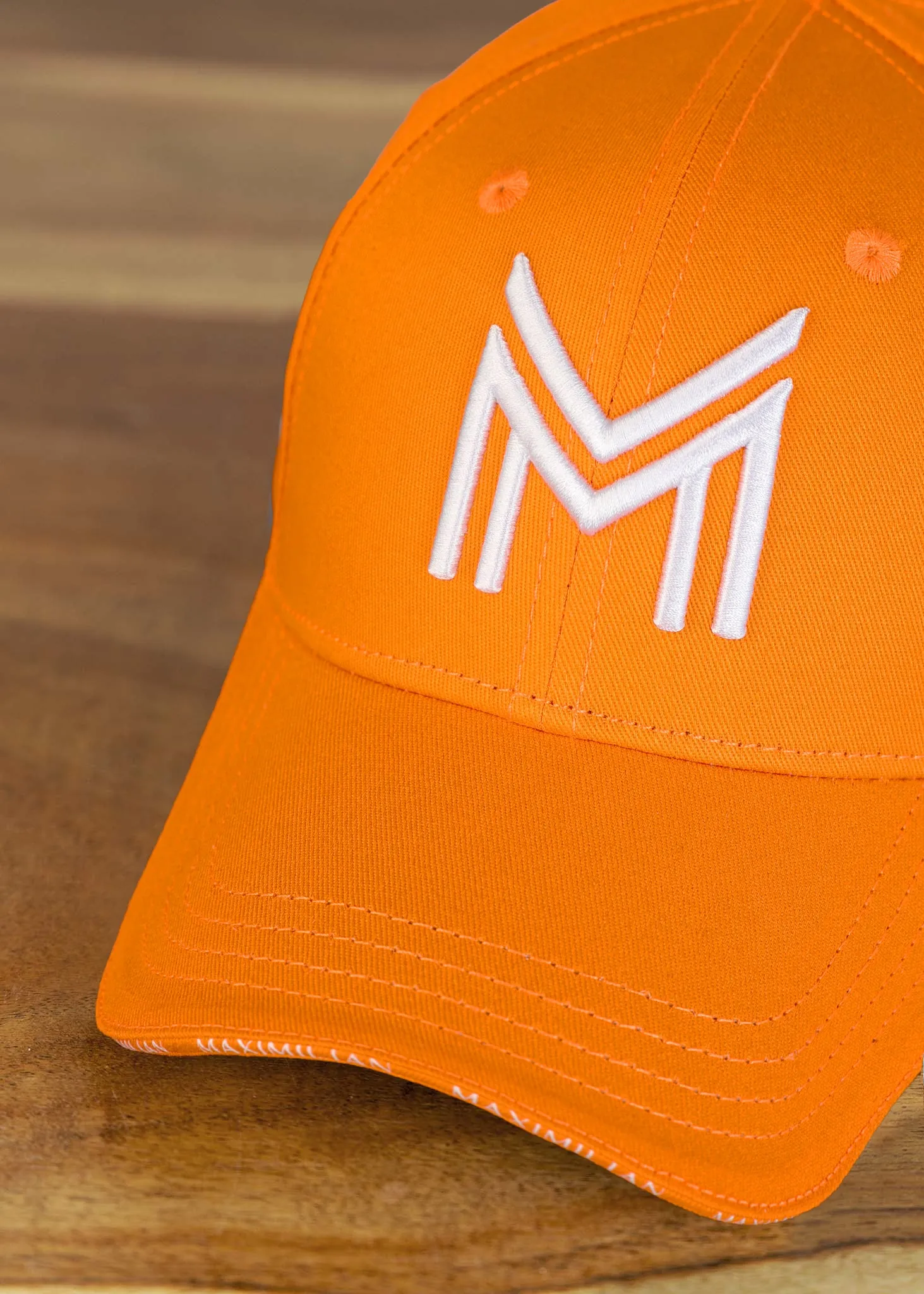 Cap (Orange/White)