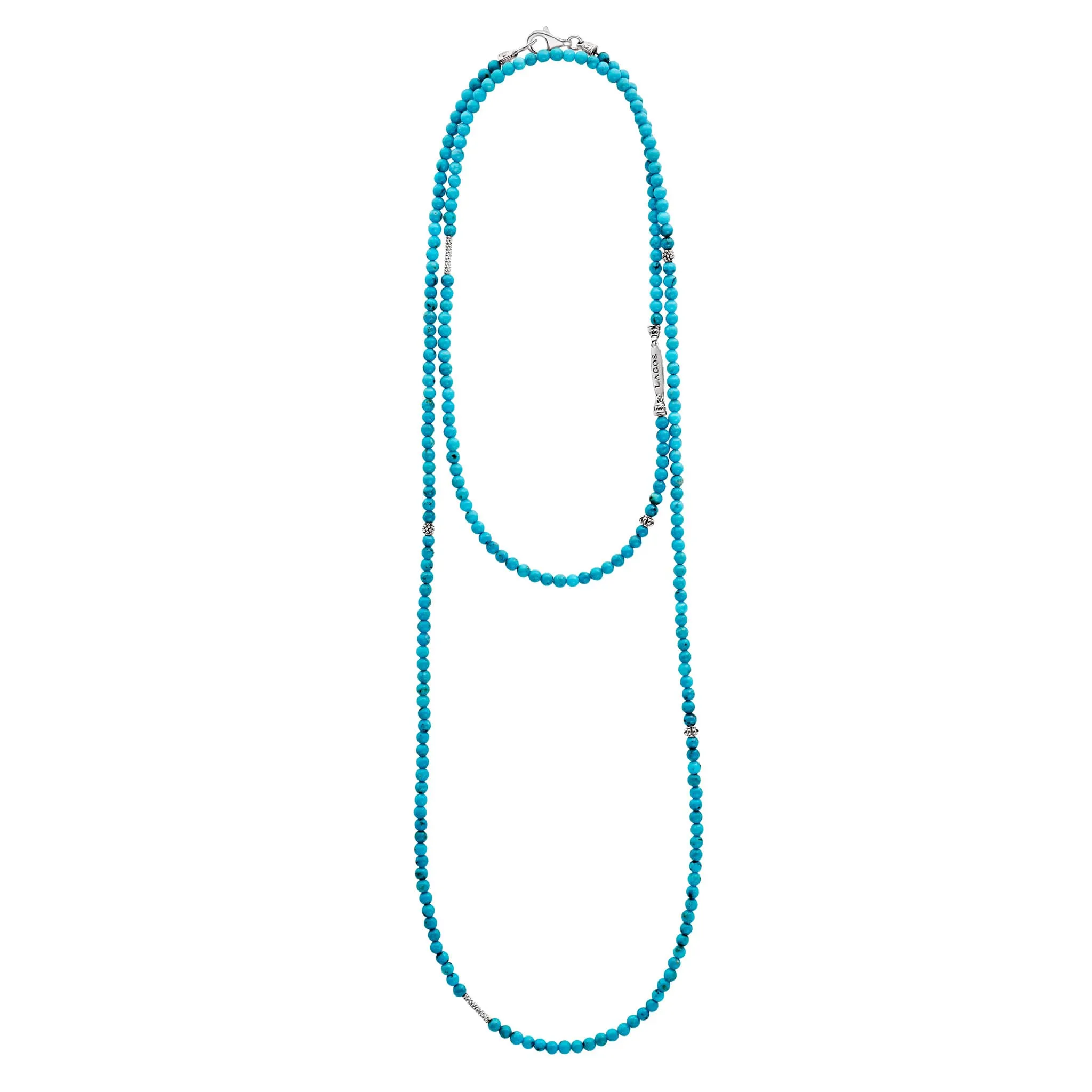 Caviar Icon Turquoise Necklace