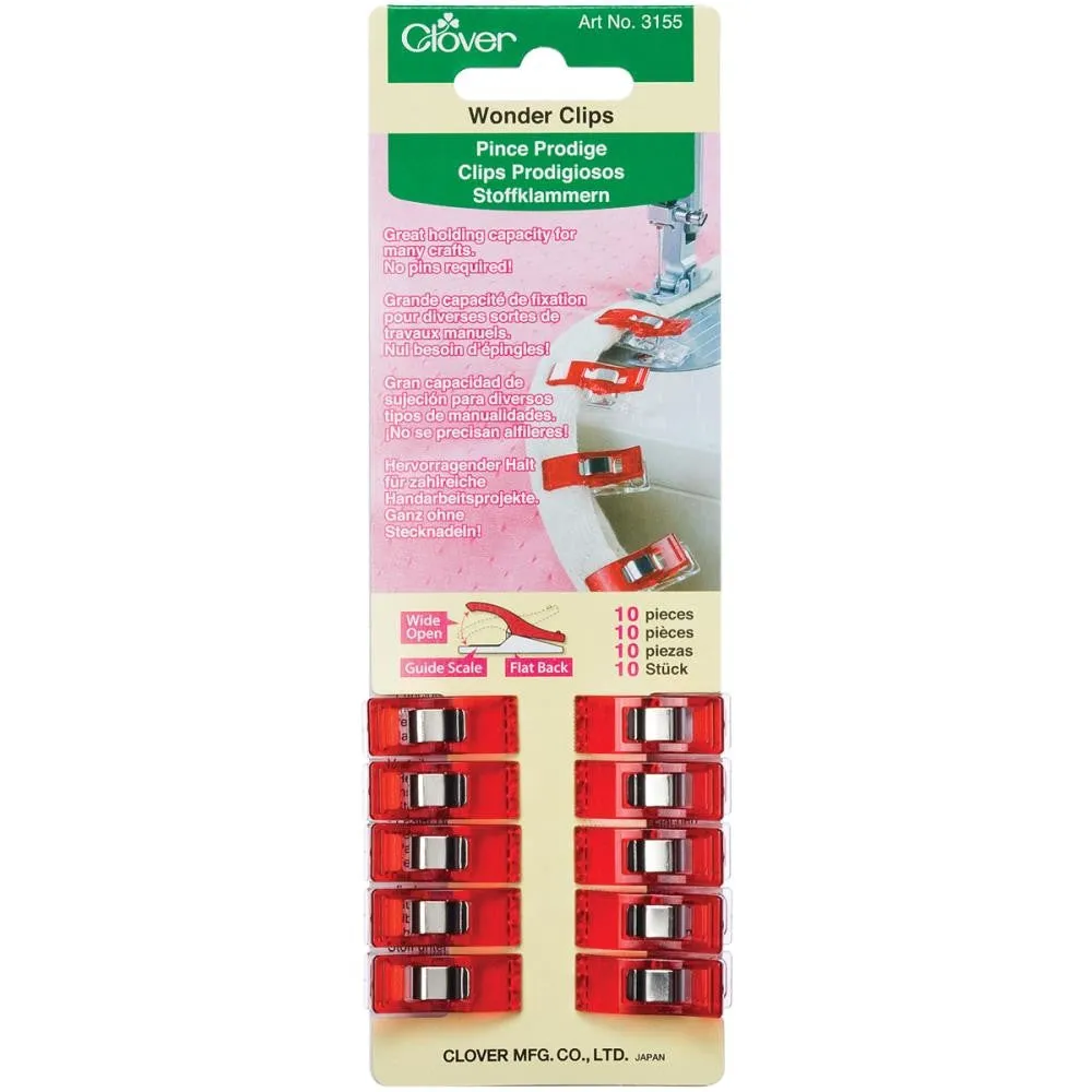 Clover Wonder Clips - 10pcs