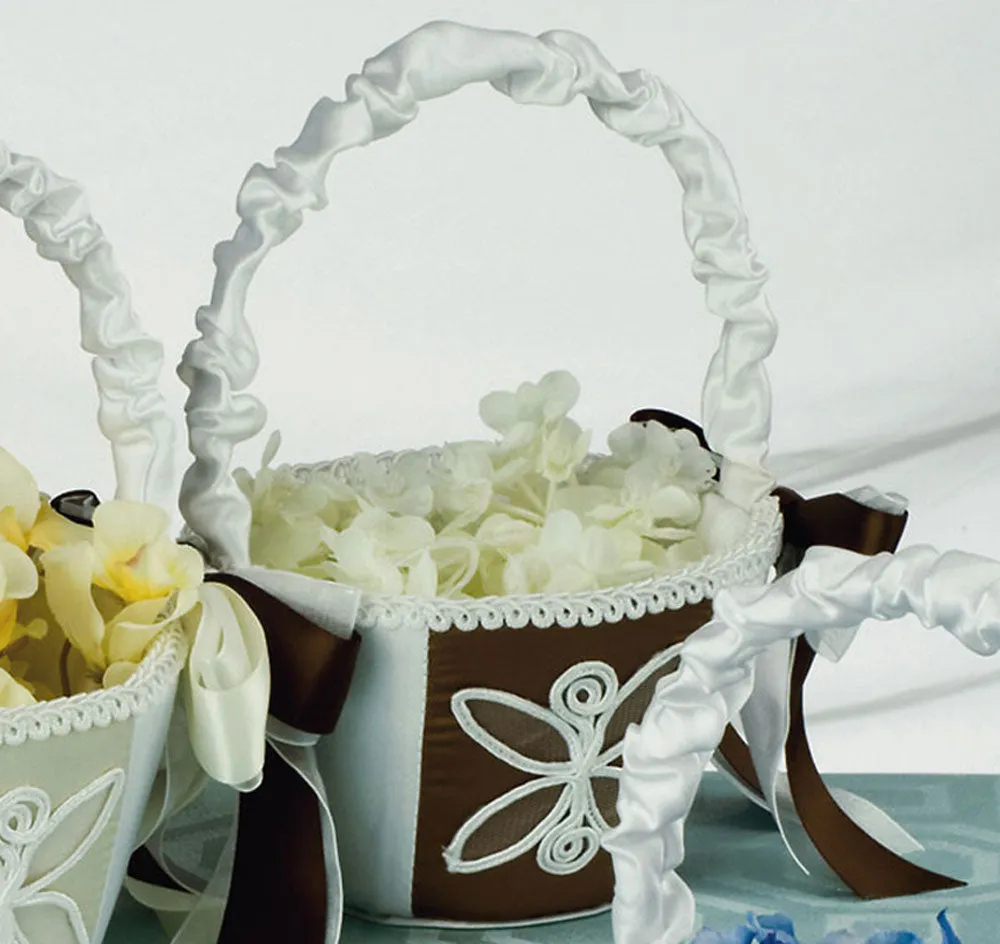 Contemporary Charm Flower Girl Basket