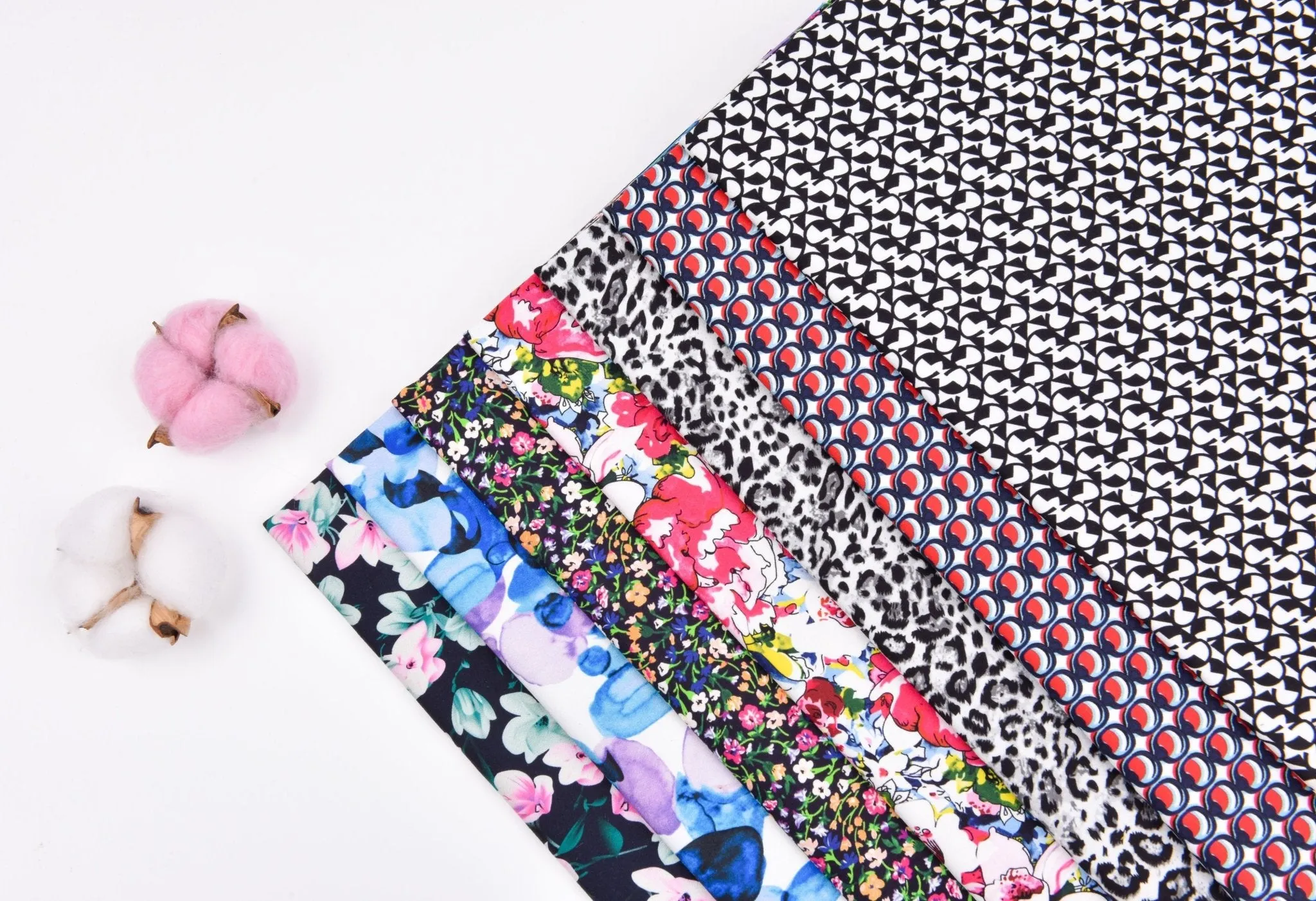 Cotton Stretch Print Fabric