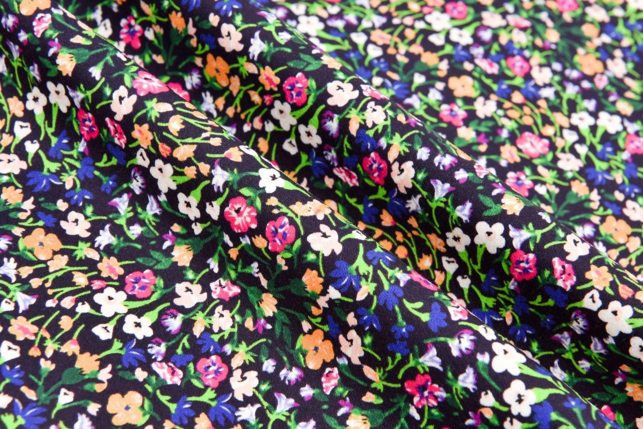 Cotton Stretch Print Fabric