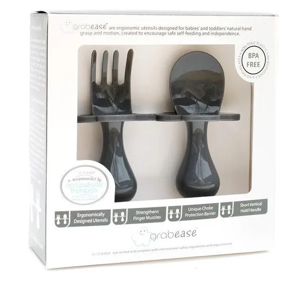 Gray Dream Grabease Fork & Spoon Set