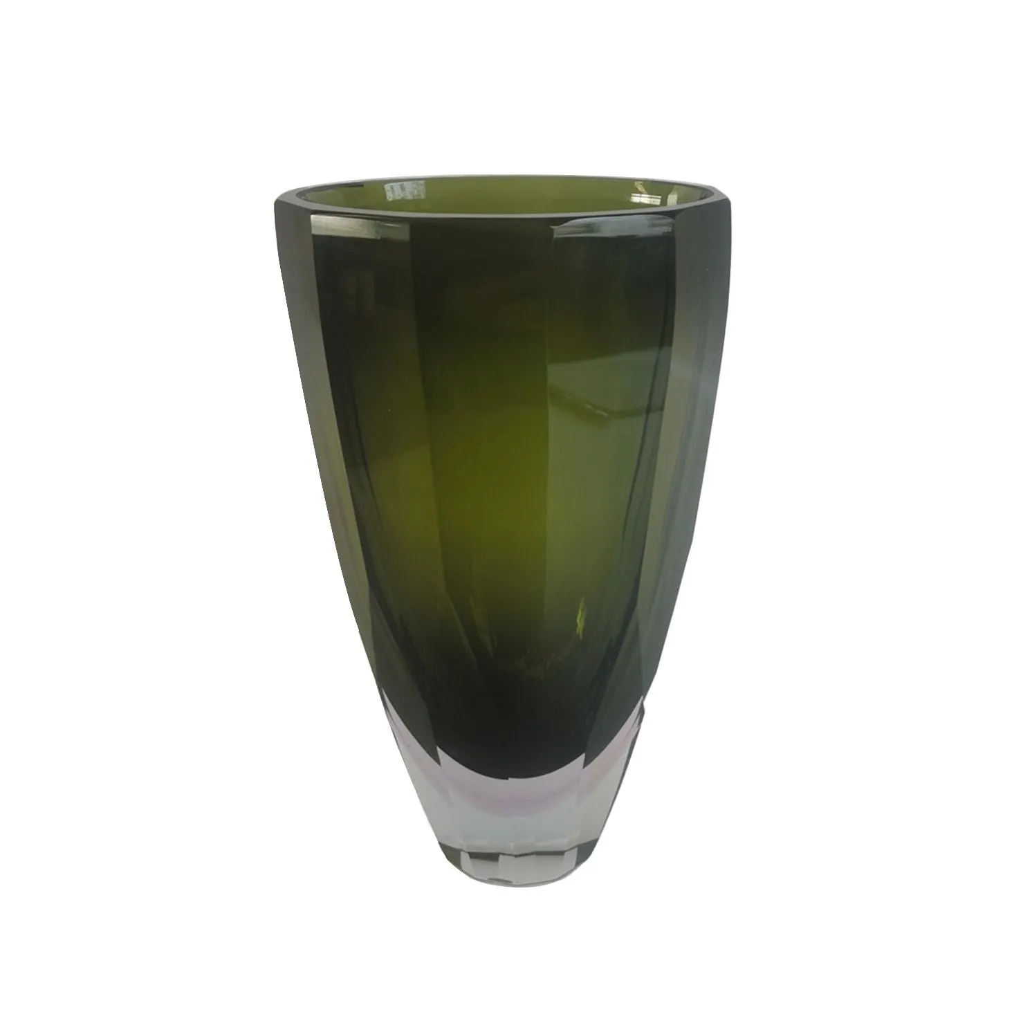 Heavy Glass Vase-Centerpiece-Quiet Luxury-Gift-Modern Design-Minimal