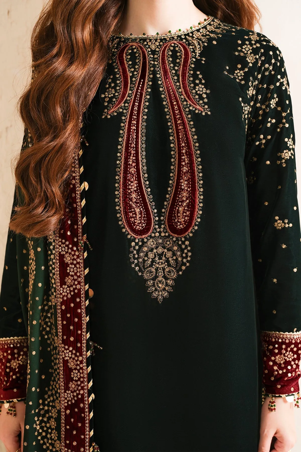 Jazmin The Velvet Edit Embroidered Formals – VF-2034