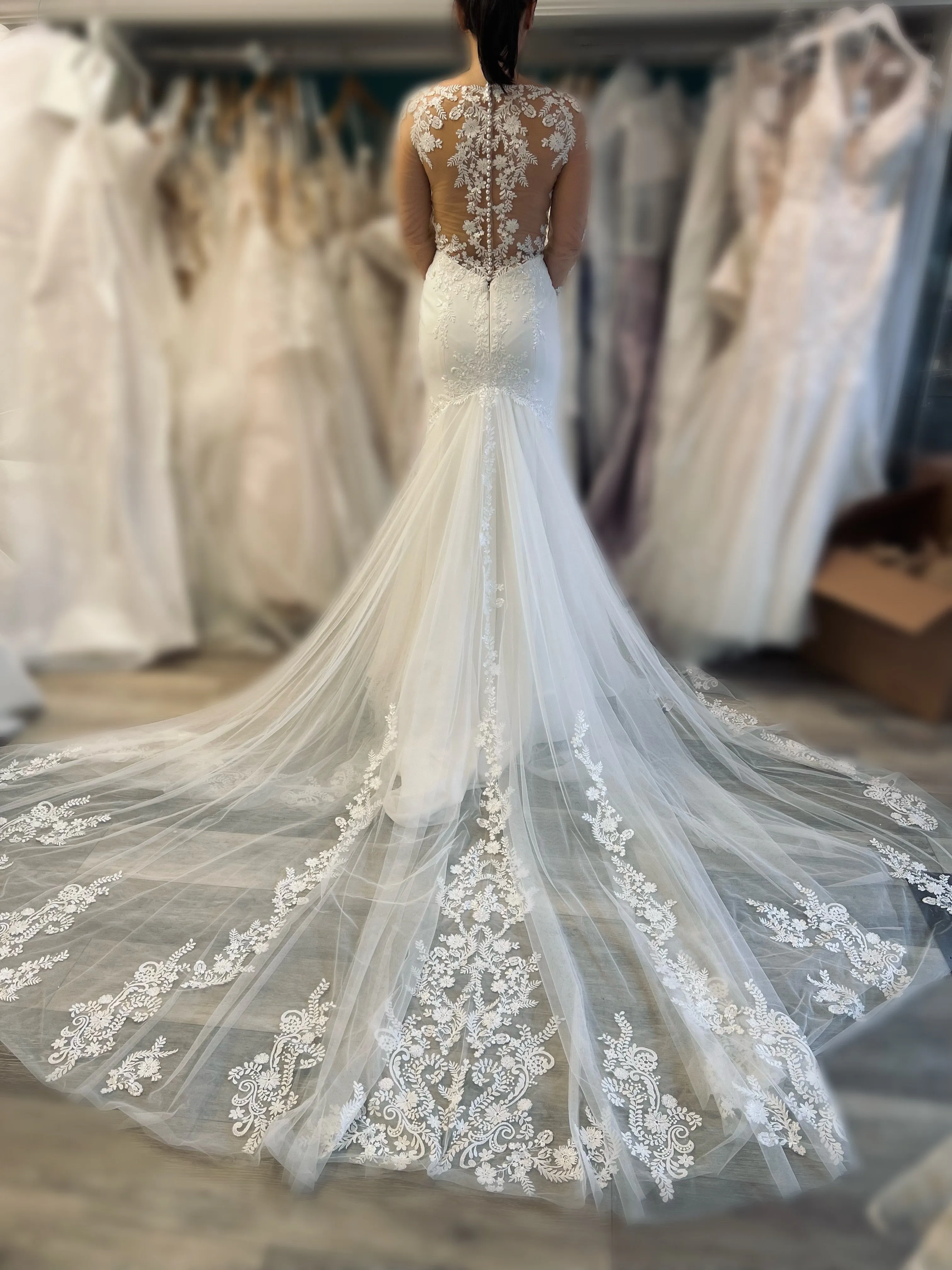 Justin Alexander 88292 Wedding Dress Sample