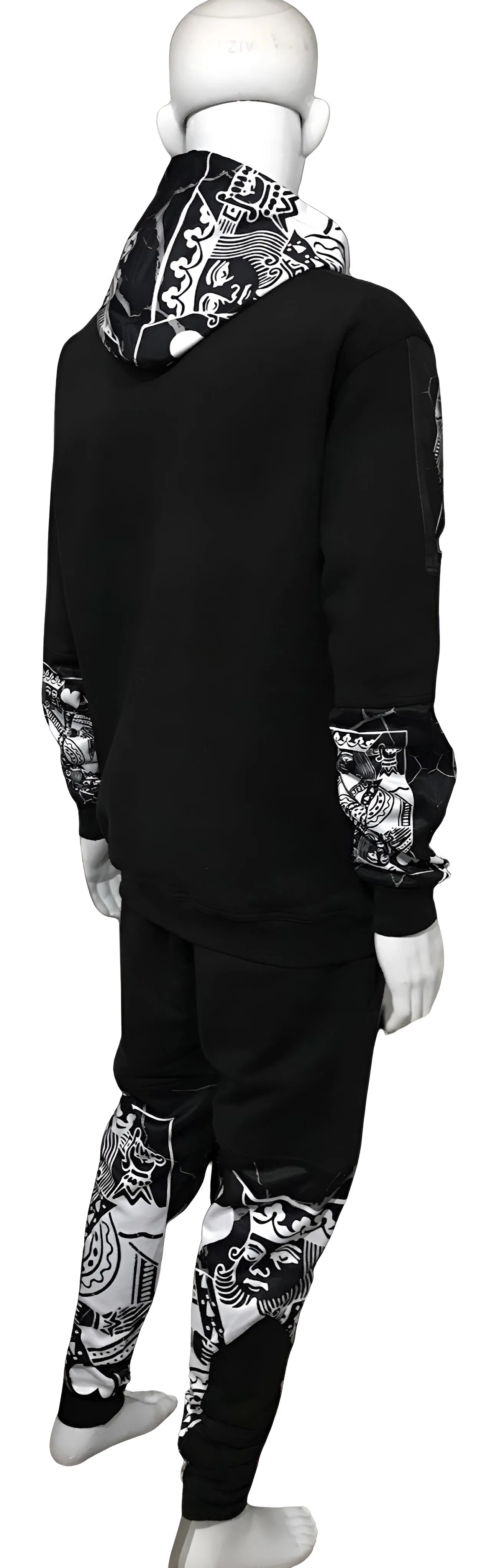 ^KING OF HEARTS^ LUXURY JOGGER SWEATSUITS (CUT & SEW) (EMBROIDERED LOGOS)