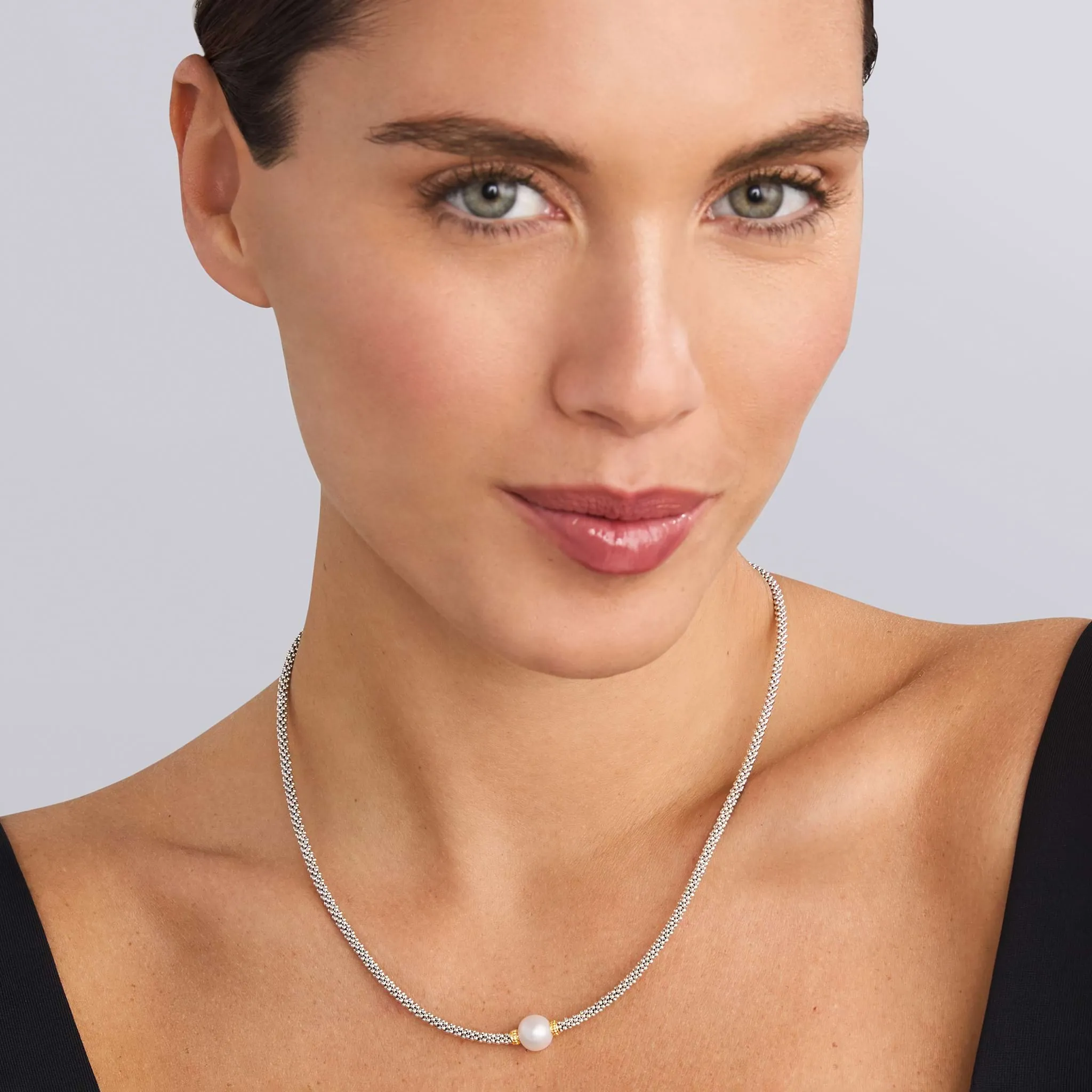 Luna Caviar Pearl Necklace