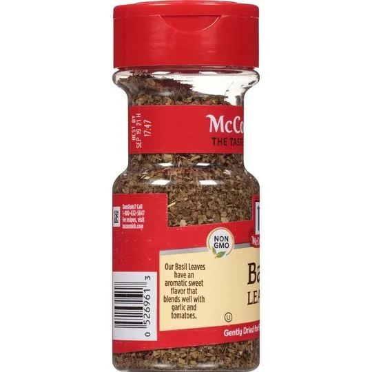 McCormick Basil Leaves, 0.62 oz Mixed Spices & Seasonings