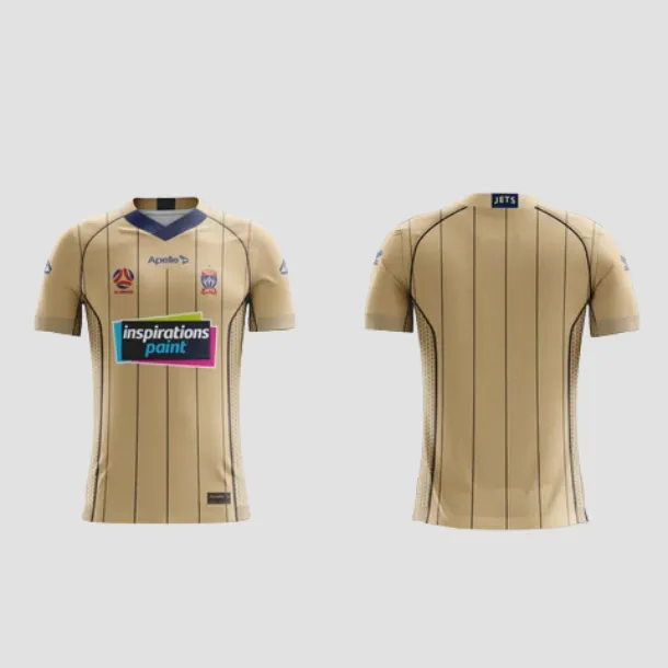 Newcastle Jets Away Jersey Male - Gold