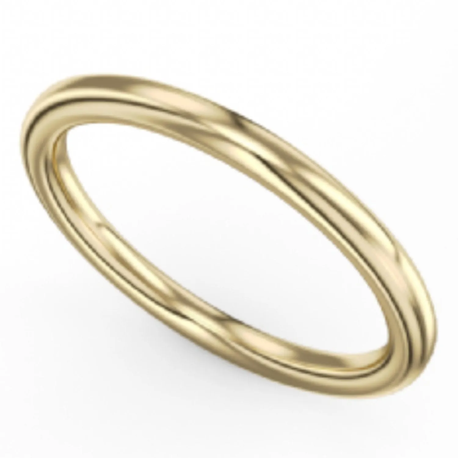 Noam Carver Classic Polished Wedding Band