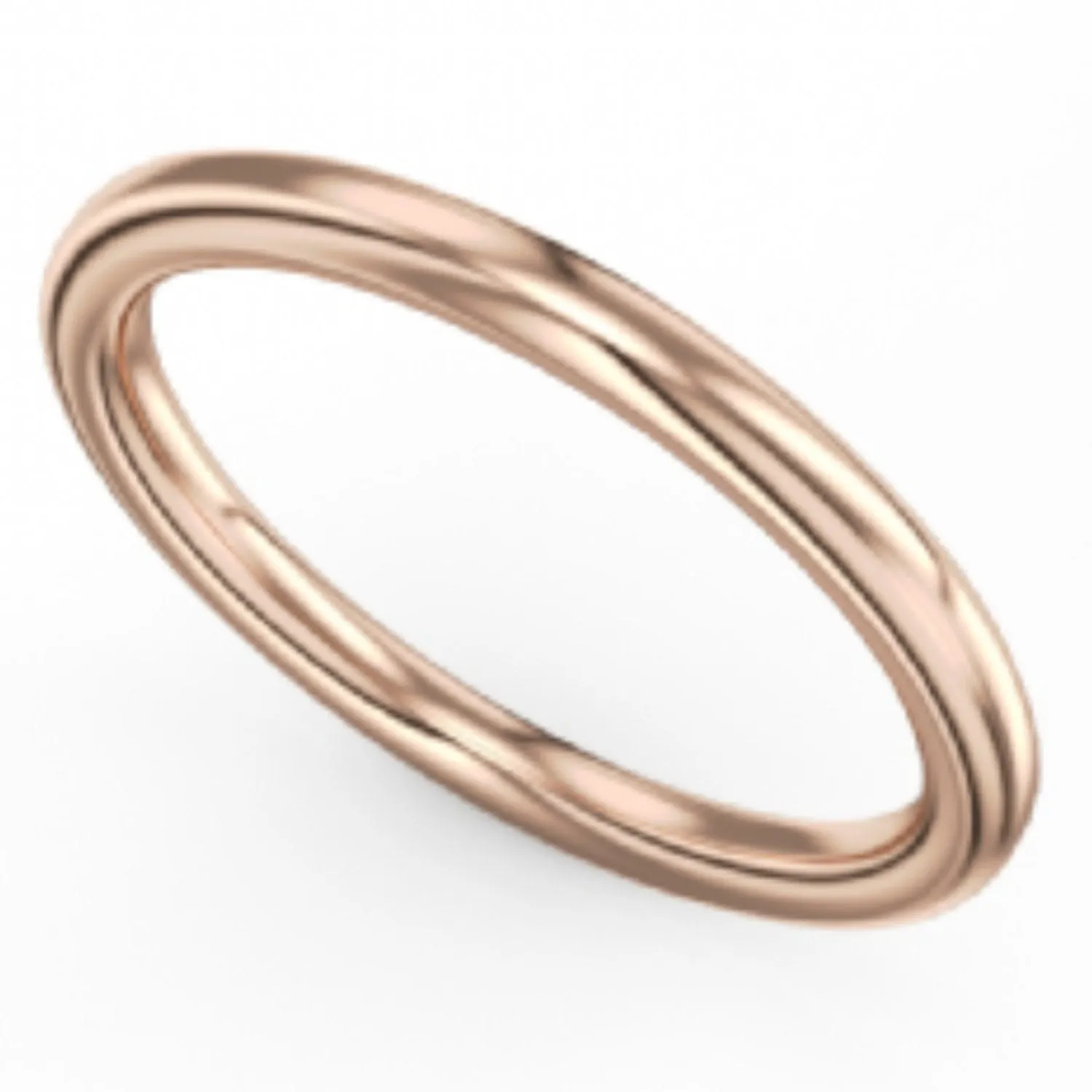 Noam Carver Classic Polished Wedding Band