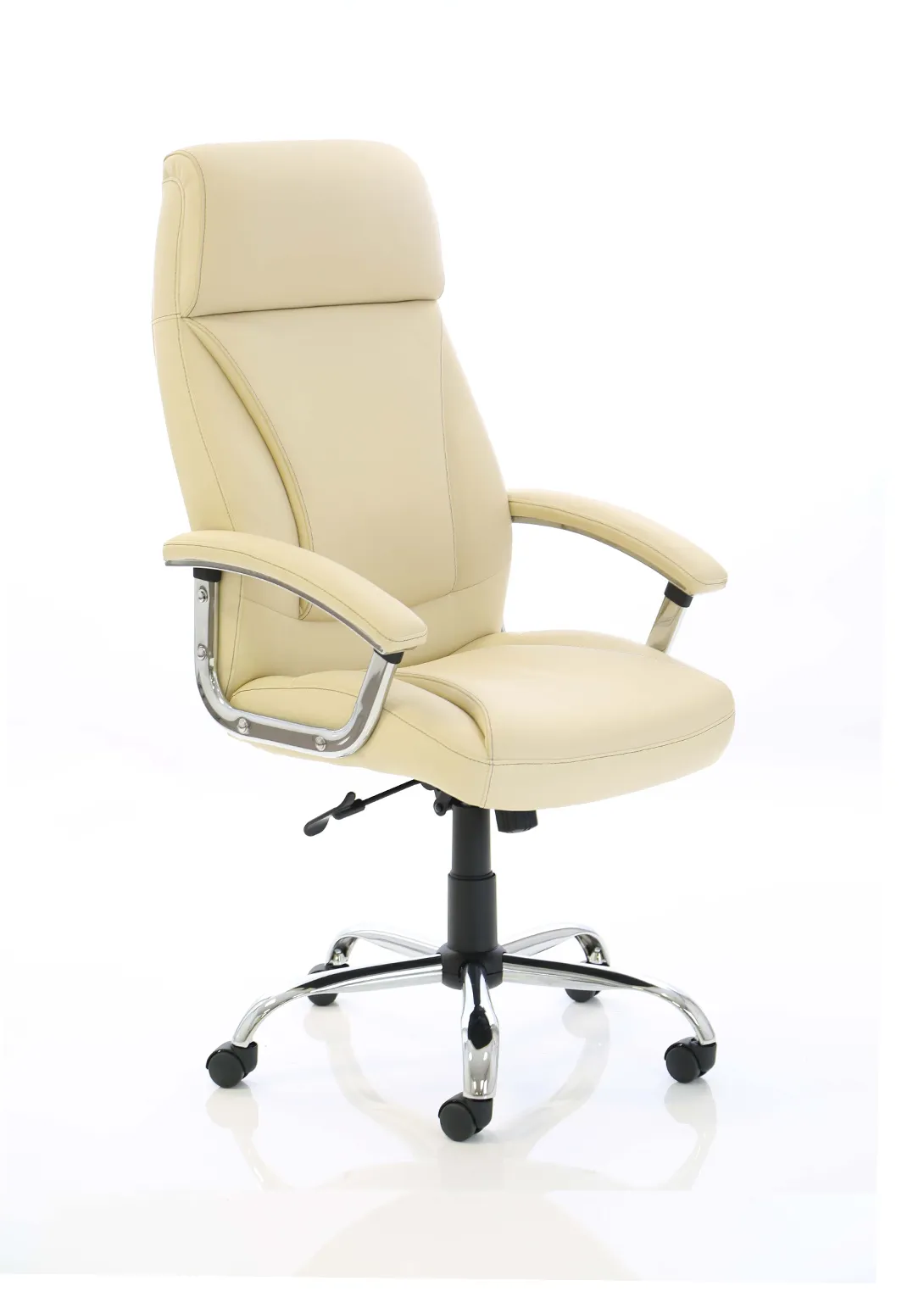 Penza High Back Executive Leather Office Chair with Arms