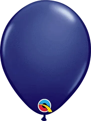 Qualatex - 5" Navy Latex Balloons (100ct)