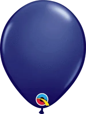 Qualatex - 5" Navy Latex Balloons (100ct)