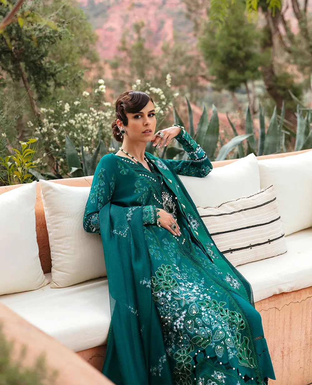 Republic Womenswear Amaani Luxury Lawn Eid Collection – D5-A - Oran