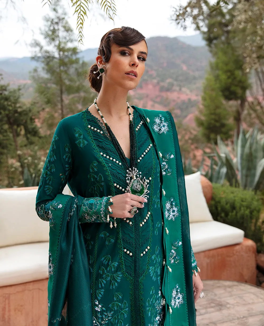 Republic Womenswear Amaani Luxury Lawn Eid Collection – D5-A - Oran