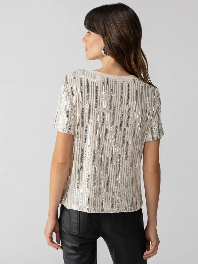 {Sanctuary} Sequin Perfect Tee