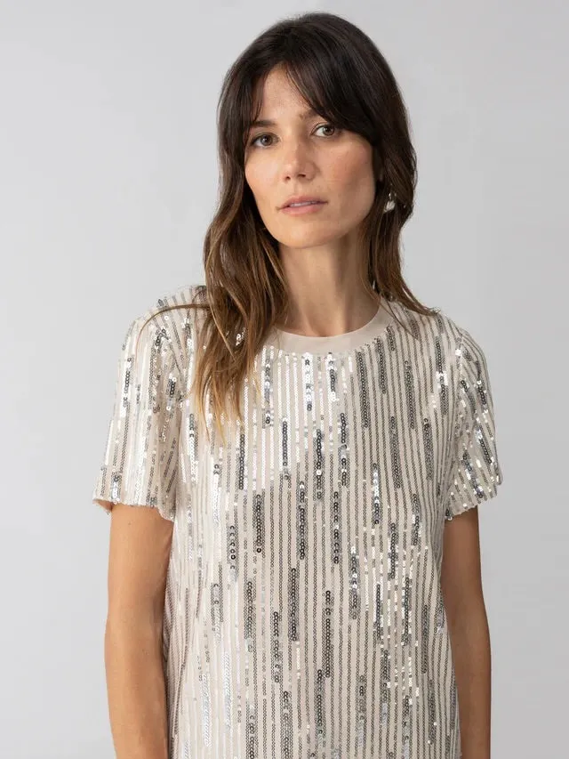 {Sanctuary} Sequin Perfect Tee