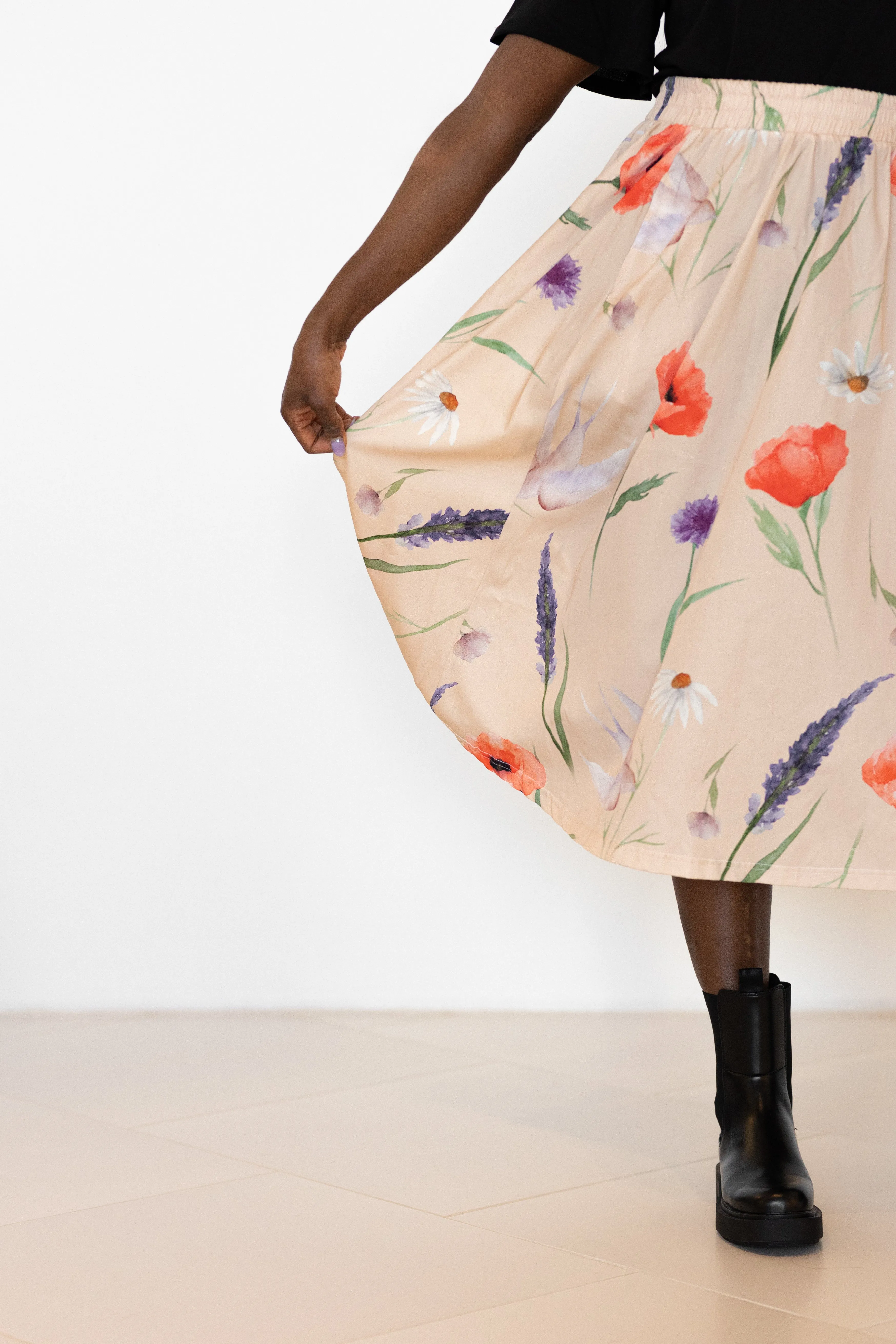 Sointu Satin Skirt Fair