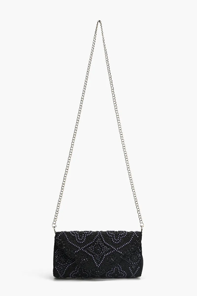 Starlight Embellished evening Clutch