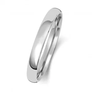 Wedding Band 18K Slight Court 2.5mm-1.15 Wedding  Ring WQ112WL/I