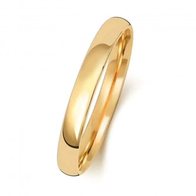 Wedding Band 9K Slight Court 2.5mm-1.15 Wedding  Ring W112L